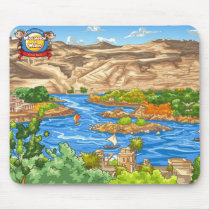 Río el Nilo alfombrillas de raton 