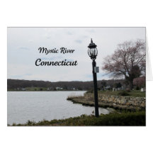 Río místico, Connecticut Tarjeta