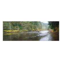 Río panorámico de Lewis de la impresión de la bell Arte Fotográfico