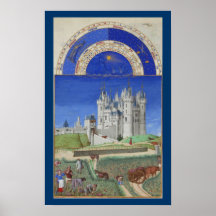 Riquezas Heures - septiembre de Très Posters