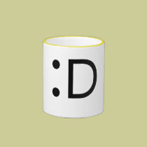 Risa del Emoticon tazas