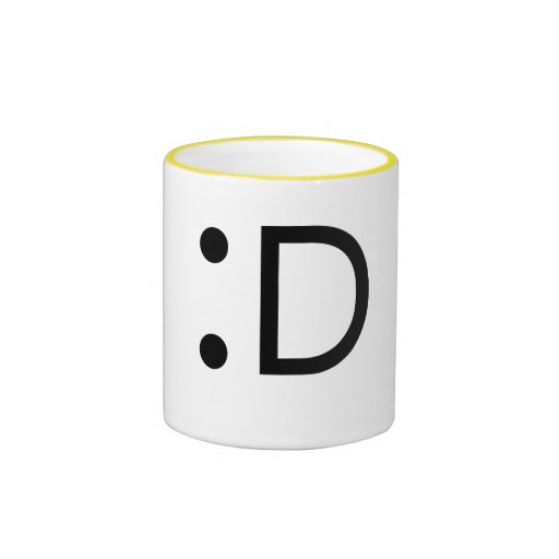 Risa del Emoticon Taza