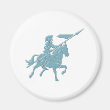 Ritter knight kühlschrankmagnet
