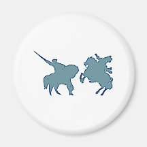 Ritter knights magnets
