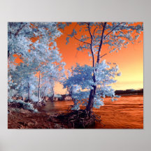 Riverscape surrealista posters
