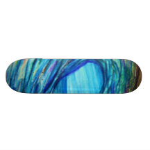 Rizo azul patin personalizado