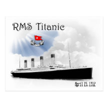 RMS titánico Postal