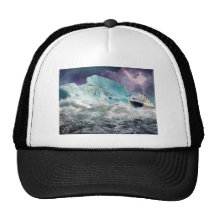 RMS titánico y pintura del iceberg Gorra