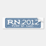 RN 2011 - Libere en el último Etiqueta De Parachoque