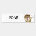Roaring lion kitten adesivo