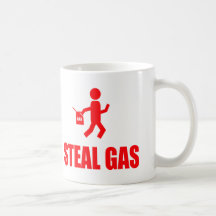 Robe el gas tazas