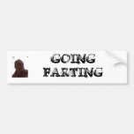 ROBERT_DES_white, GOINGFARTING Pegatina De Parachoque