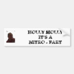 ROBERT_DES_white, un NITRO del ACEBO MOLLYIT - FAR Pegatina De Parachoque