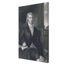 Roberto R. Livingston, grabado por E. Mackenzie (e Impresión En Lona Estirada