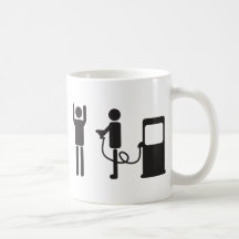 Robo de la bomba de gas tazas
