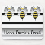 Robobee manosea la abeja Mousepad Tapetes De Ratón