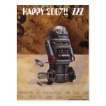 ¡ROBOT2 2007 FELIZ!!  ZZZ TARJETA POSTAL