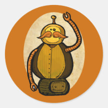 Robot antiguo de Steambot Pegatinas