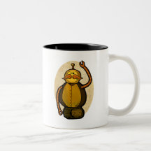 Robot antiguo de Steambot Tazas