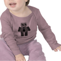 Robot elegante camisetas