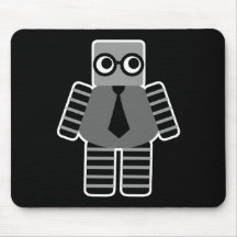Robot elegante tapete de ratones