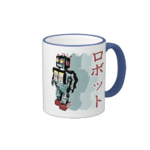 Robot japonés 2 taza de café