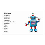 Robot lindo tarjeta personal