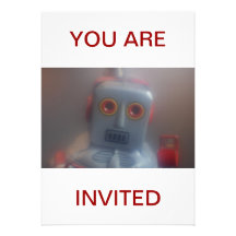 Robot USTED ES invitación INVITADA