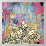 Robots de Akayo Posters