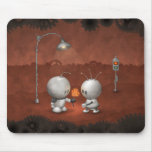 Robots en amor alfombrillas de ratones