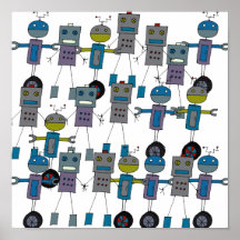 ¡Robots, robots, robots! Poster