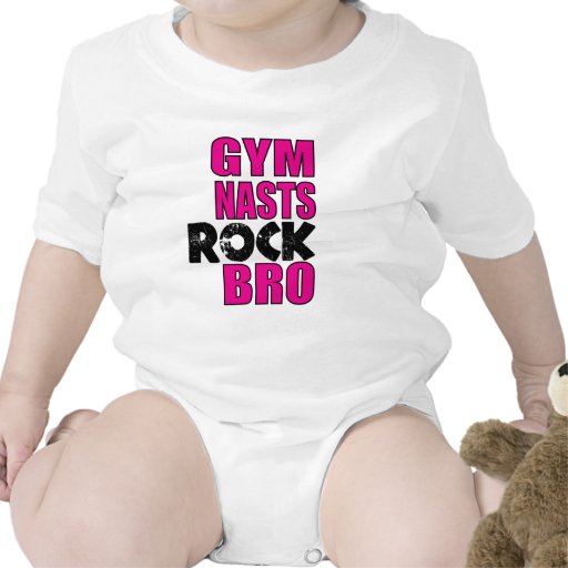 Roca Bro de los gimnastas Traje De Bebé