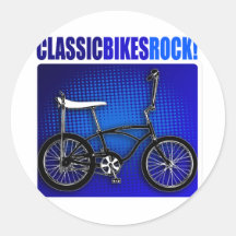 ¡Roca clásica de las bicis! Pegatinas