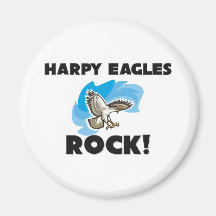 Roca de Eagles de Harpy Imanes De Nevera