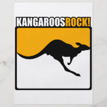 ¡Roca de KangaROOS! Tarjetas Publicitarias
