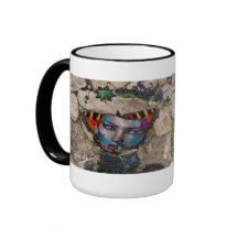 Roca de la mariposa tazas de café