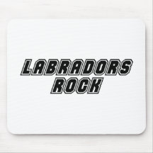Roca de Labradors Alfombrilla De Ratones