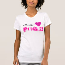 ¡Roca de las mamáes! Camiseta