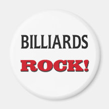 Roca de los billares imán de frigorifico
