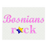 Roca de los bosníacos - rosa lindo postales