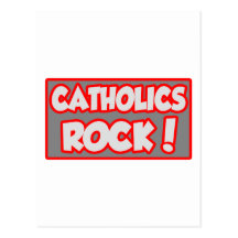 ¡Roca de los católicos! Postal