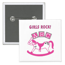 Roca de los chicas pins