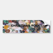 ¡ROCA DE LOS CRISTIANOS!! … PEGATINAS PARA EL PARA ETIQUETA DE PARACHOQUE