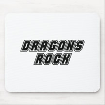 Roca de los dragones alfombrillas de raton