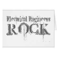 Roca de los ingenieros eléctricos felicitacion 