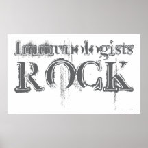 Roca de los inmunologistas poster