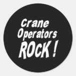 ¡Roca de los operadores de grúa! Pegatina