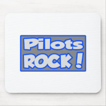 ¡Roca de los pilotos! Alfombrilla De Ratón