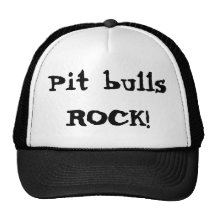 ¡ROCA de los pitbulls! Gorra