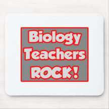 ¡Roca de los profesores de biología! Alfombrilla De Ratón